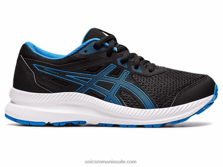 Asics negru/albastru electric susțin școala clasa a 8-a ZF4644394