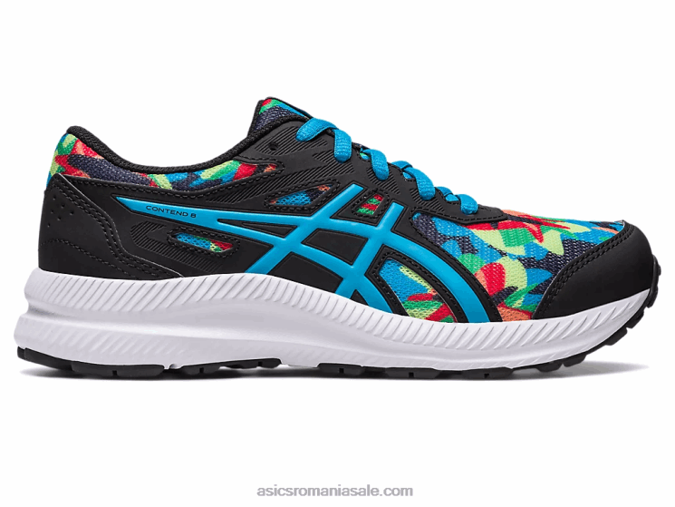 Asics negru/albastru insula susțin școala clasa a 8-a ZF4644256