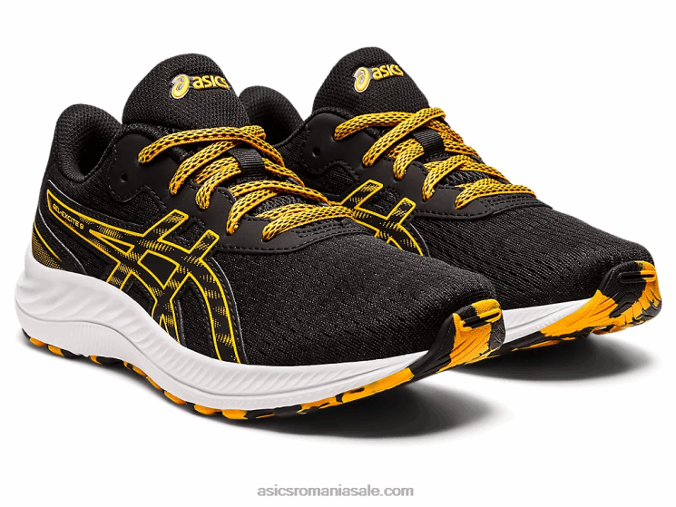 Asics negru/chihlimbar gel-excite școala clasa a 9-a ZF4644384