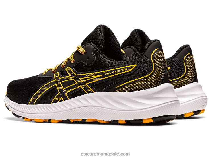 Asics negru/chihlimbar gel-excite școala clasa a 9-a ZF4644384