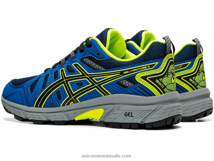Asics negru/galben de siguranță gel-venture școala clasa a 7-a ZF4644570