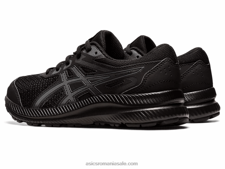Asics negru/gri purtător susțin școala clasa a 8-a ZF4644402