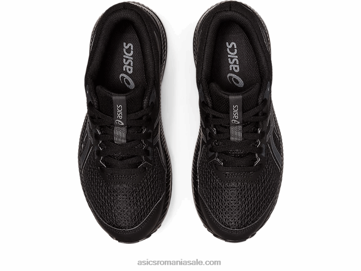 Asics negru/gri purtător susțin școala clasa a 8-a ZF4644402
