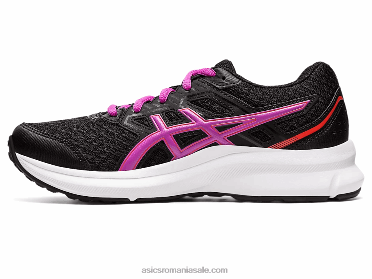 Asics negru/orhidee scoala de clasa a treia ZF4644391