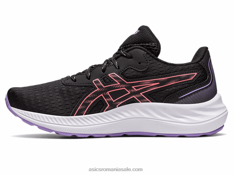 Asics negru/papaia gel-excite școala clasa a 9-a ZF4644302