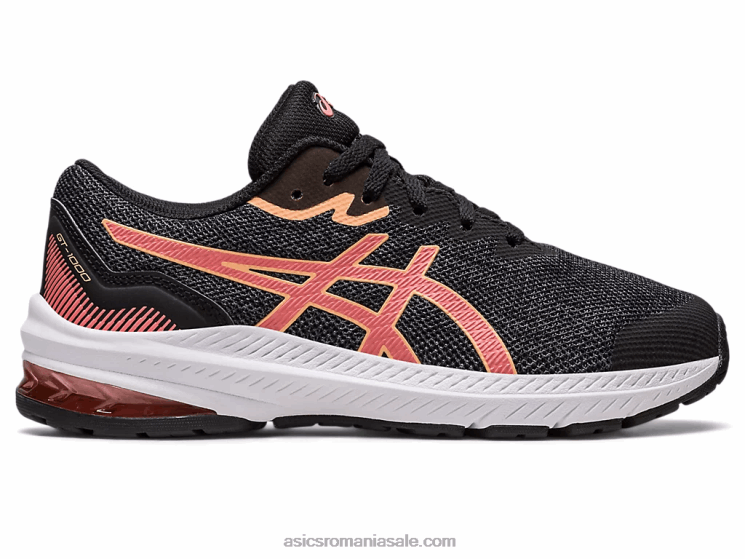 Asics negru/papaia gt-1000 clasa a 11-a ZF4644292