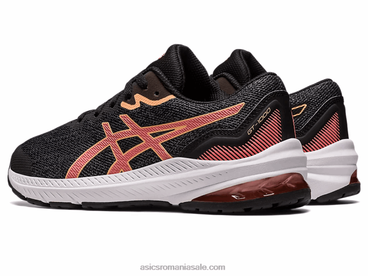 Asics negru/papaia gt-1000 clasa a 11-a ZF4644292