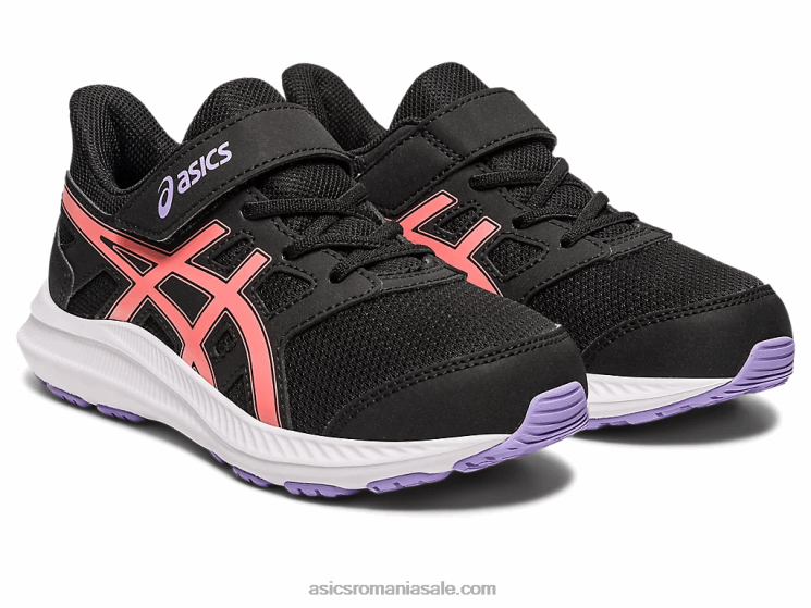 Asics negru/papaia jolt 4 preşcolar ZF4644274