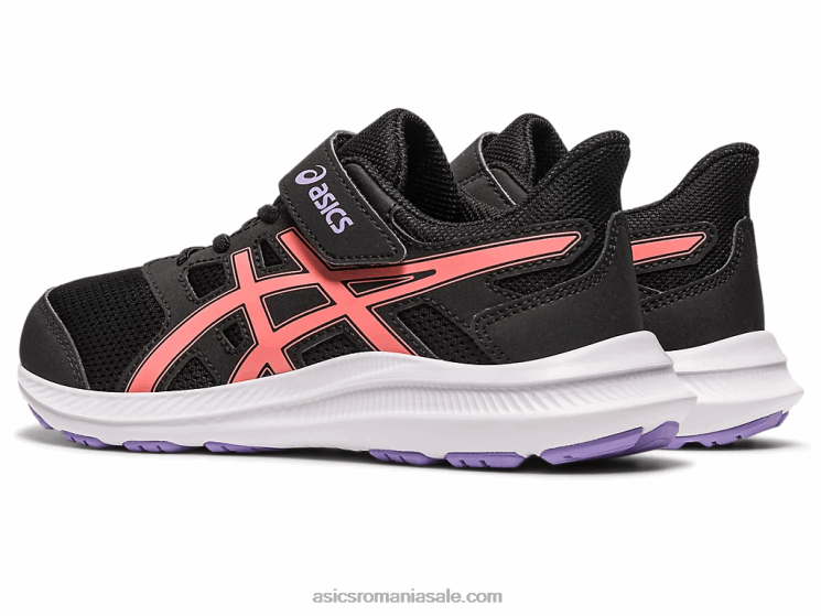 Asics negru/papaia jolt 4 preşcolar ZF4644274