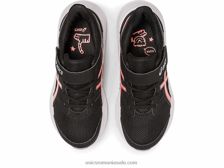 Asics negru/papaia jolt 4 preşcolar ZF4644274