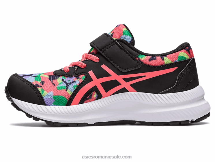 Asics negru/papaia susțin 8 preșcolari ZF4644249