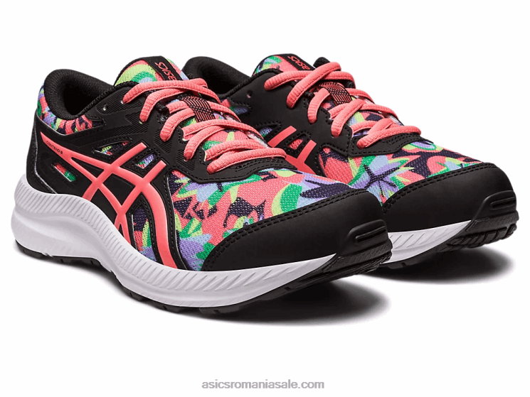Asics negru/papaia susțin școala clasa a 8-a ZF4644250