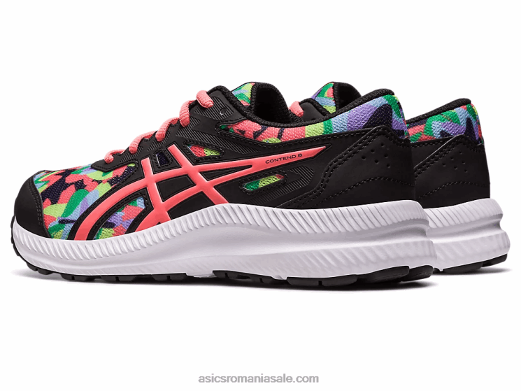 Asics negru/papaia susțin școala clasa a 8-a ZF4644250