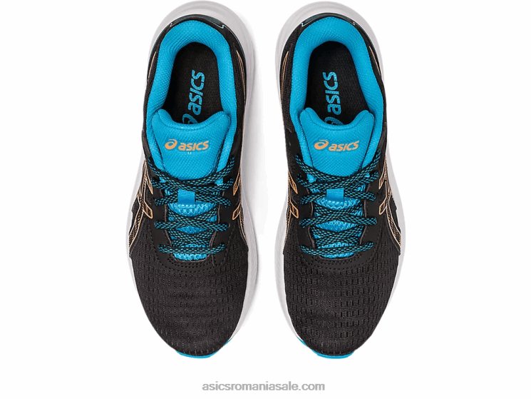 Asics negru/piersica soarelui gel-excite școala clasa a 9-a ZF4644307