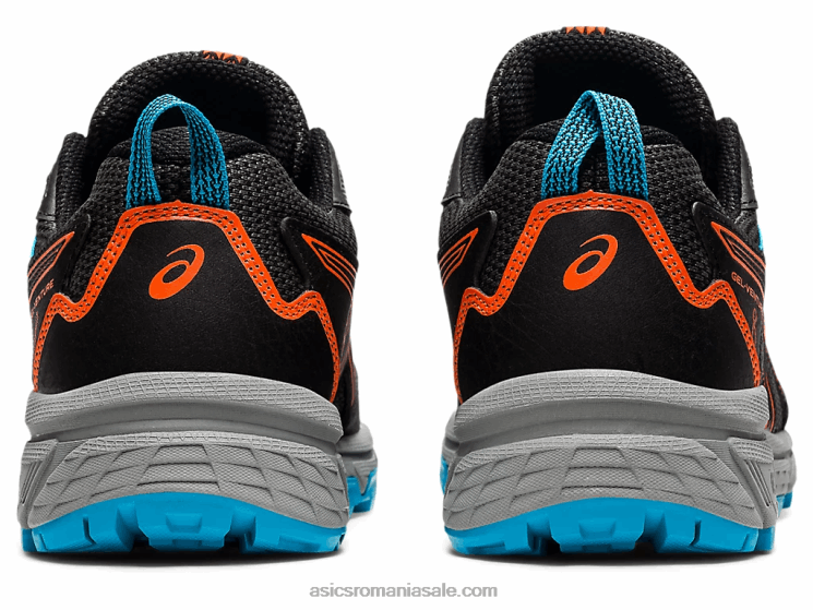 Asics negru/portocaliu galben gel-venture scoala clasa a 8-a ZF4644496