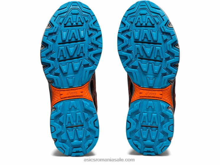 Asics negru/portocaliu galben gel-venture scoala clasa a 8-a ZF4644496