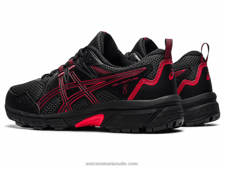 Asics negru/rosu electric gel-venture scoala clasa a 8-a ZF4644508