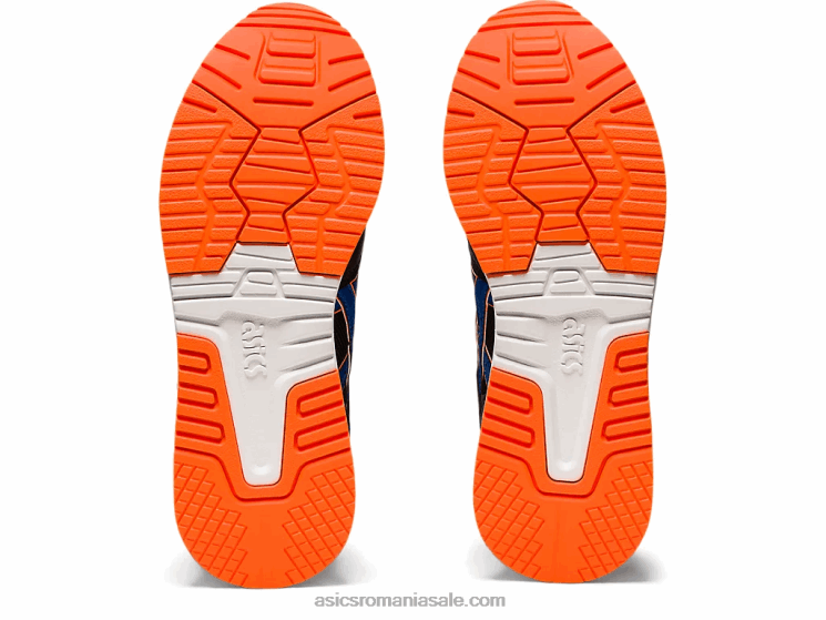 Asics negru/ton albastru lyte clasică școală ZF4644447