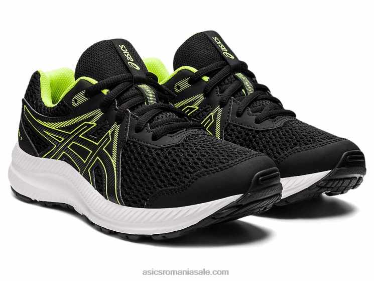 Asics negru/verde pericol susțin școala clasa a 7-a ZF4644486
