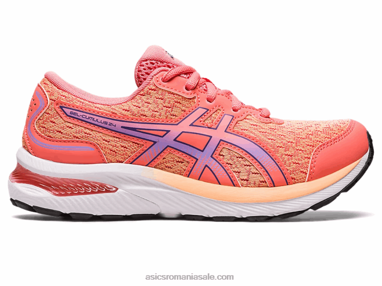 Asics papaya/purpuriu praf gel-cumulus școala clasa 24 ZF4644236