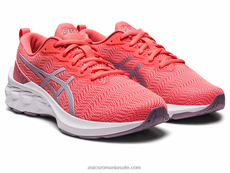 Asics papaya/violet dusk școala clasa a 2-a novablast ZF4644285