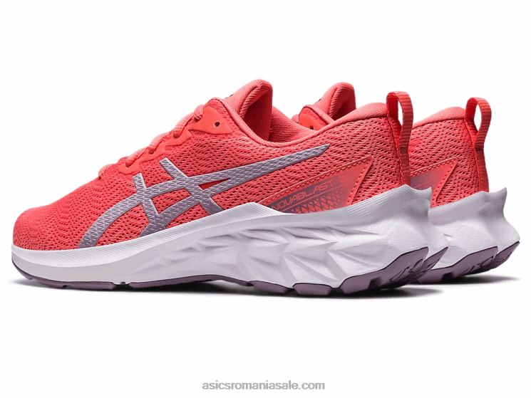 Asics papaya/violet dusk școala clasa a 2-a novablast ZF4644285