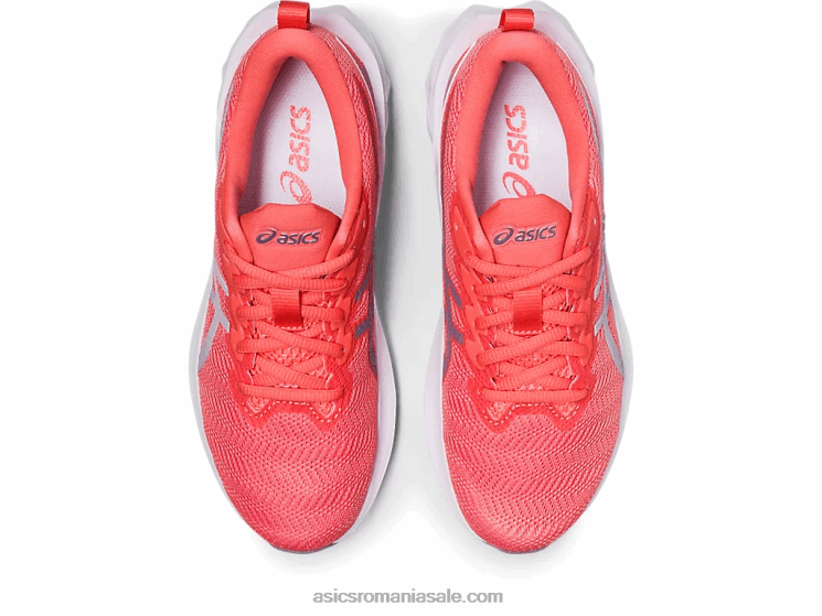 Asics papaya/violet dusk școala clasa a 2-a novablast ZF4644285