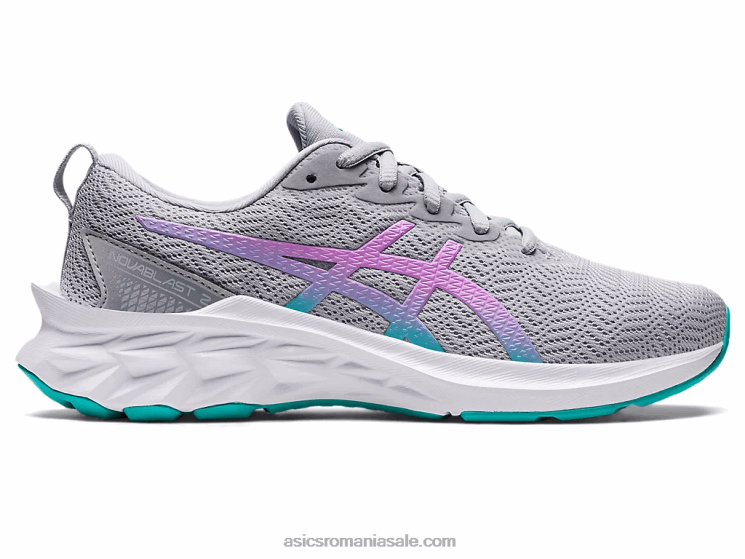 Asics piemont gri/lavandă strălucire școala clasa a 2-a novablast ZF4644427
