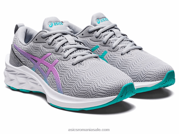 Asics piemont gri/lavandă strălucire școala clasa a 2-a novablast ZF4644427