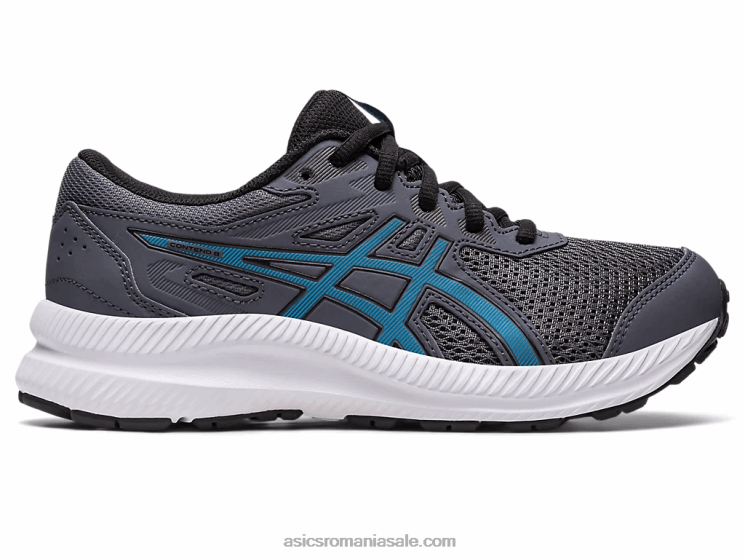 Asics purtător gri/albastru insula susțin școala clasa a 8-a ZF4644245