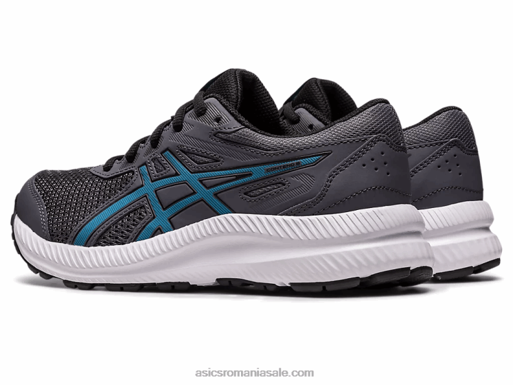 Asics purtător gri/albastru insula susțin școala clasa a 8-a ZF4644245