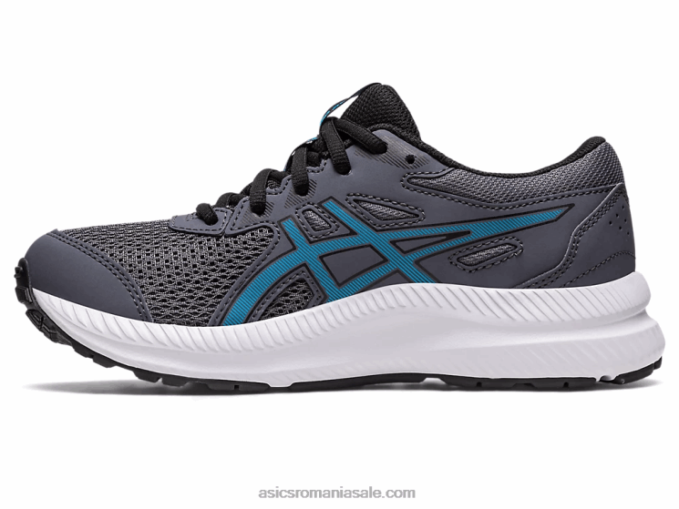 Asics purtător gri/albastru insula susțin școala clasa a 8-a ZF4644245