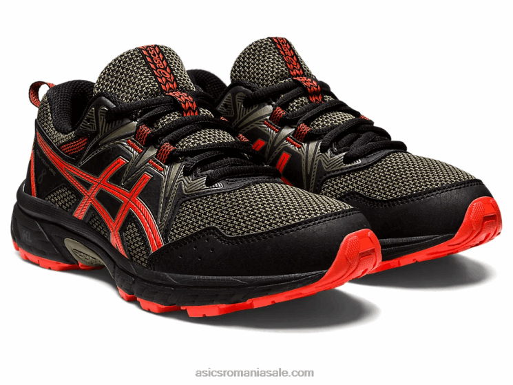 Asics roșie neagră/cherry gel-venture scoala clasa a 8-a ZF4644389