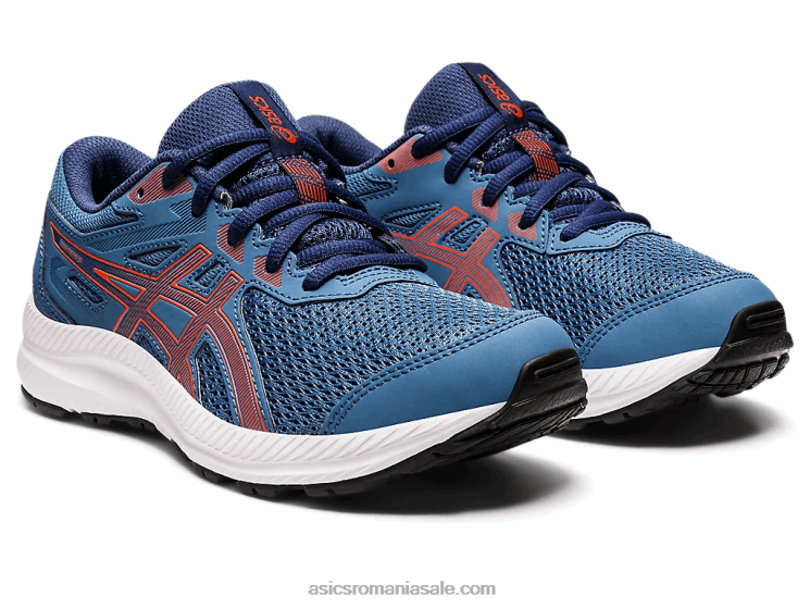 Asics roșii azur/cherry susțin școala clasa a 8-a ZF4644409
