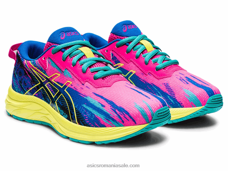 Asics roz glo/sour yuzu gel-noosa tri clasa a 13-a ZF4644484