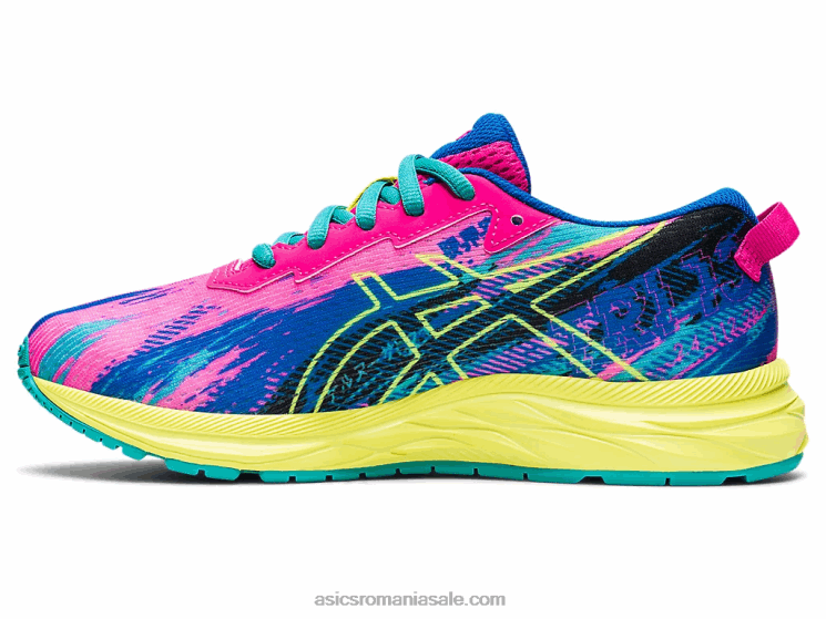 Asics roz glo/sour yuzu gel-noosa tri clasa a 13-a ZF4644484