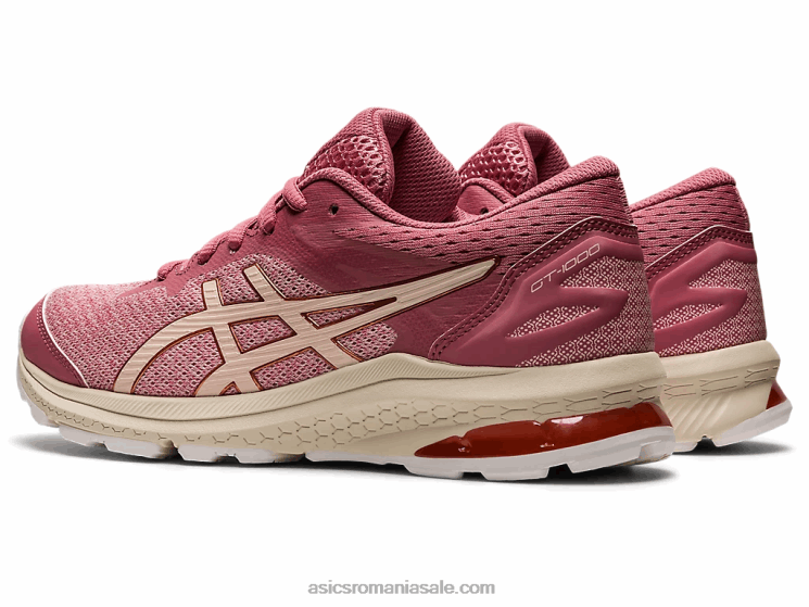 Asics trandafir afumat/roz perlat gt-1000 clasa a 10-a ZF4644503