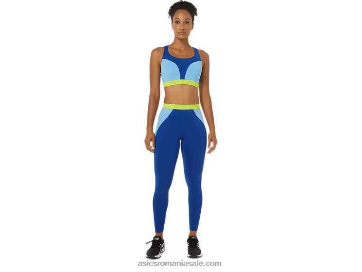 Asics albastru/cer arctic/gecko verde pentru femei, noul colant puternic reutilizat ZF4643825