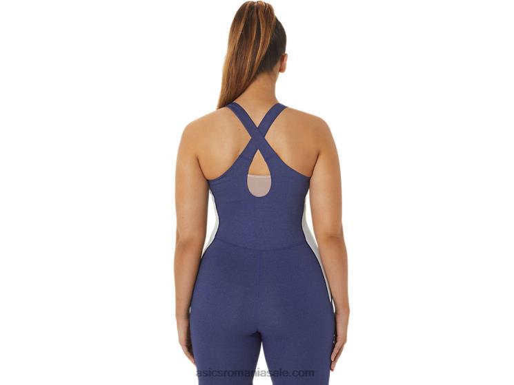 Asics albastru indigo erica/cerul nagino run unitard pentru femei ZF4642246