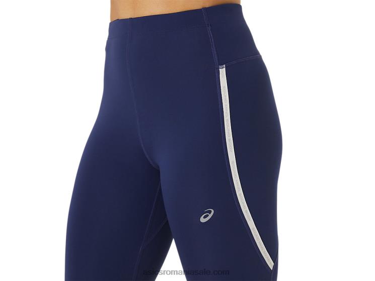Asics albastru indigo stramt cu talie înaltă pentru femei ZF4642513
