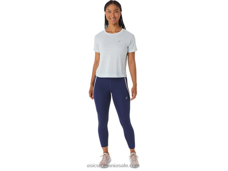 Asics albastru indigo stramt cu talie înaltă pentru femei ZF4642513