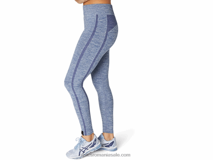 Asics albastru tunet colant fără cusături pentru femei ZF4643665