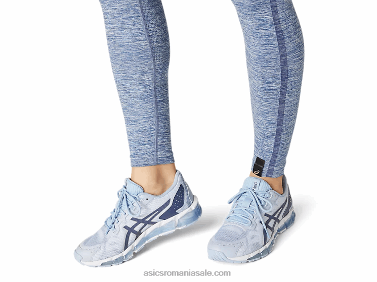 Asics albastru tunet colant fără cusături pentru femei ZF4643665