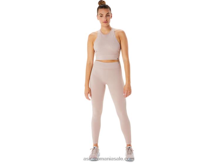 Asics cafeniu dres nagino flex fără cusături pentru femei ZF4642144