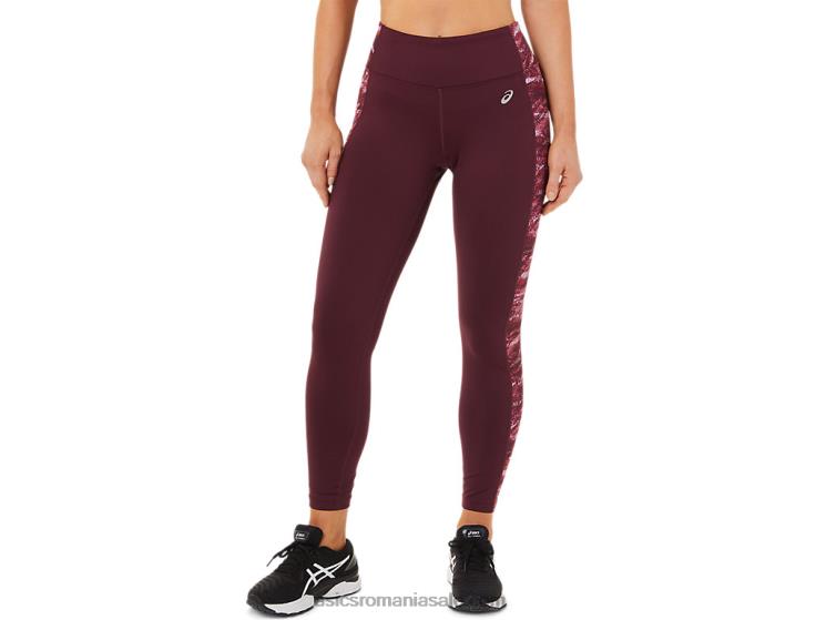 Asics deep mars/ceață multi dres de performanță 7/8 pentru femei ZF4643663