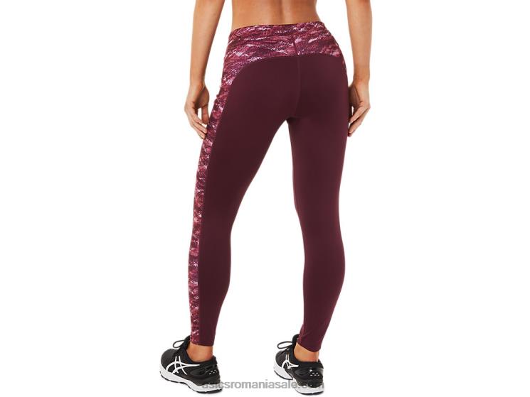 Asics deep mars/ceață multi dres de performanță 7/8 pentru femei ZF4643663