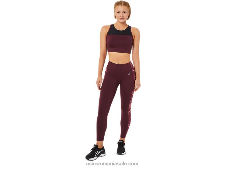 Asics deep mars/ceață multi dres de performanță 7/8 pentru femei ZF4643663