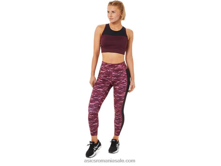 Asics deep mars/ceață multi pantaloni kate 7/8 pentru femei ZF4643658