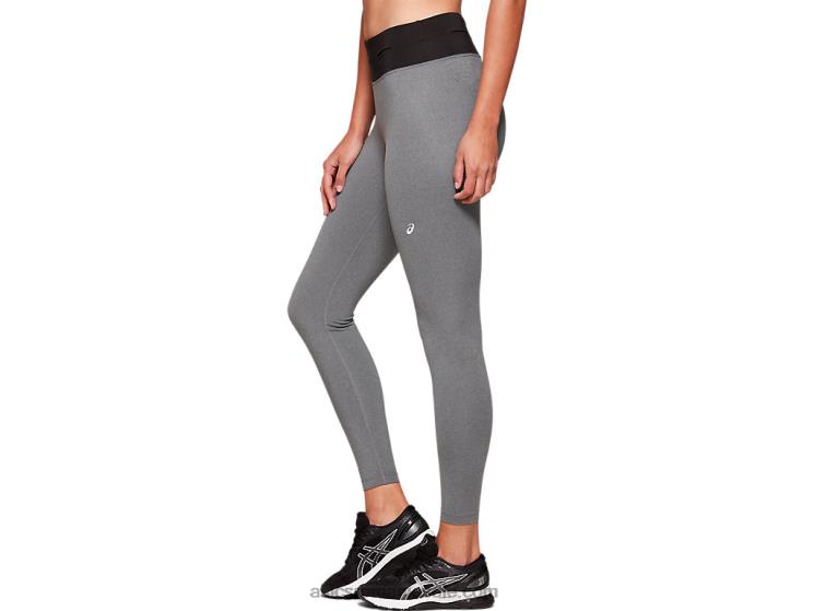 Asics gri închis negru/negru colant fietro dama ZF4644139