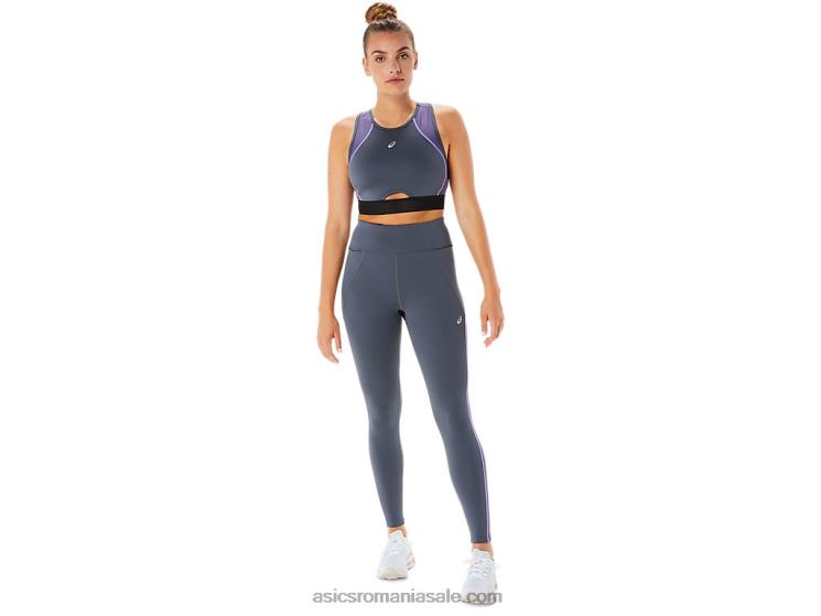 Asics gri purtător dres de antrenament pentru femei din plasă ZF4642311